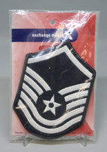 Load image into Gallery viewer, AF Air Force Master Sergeant Patches - Blue - E-7 - Small -Set of 2 - New