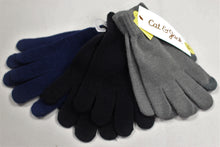 Load image into Gallery viewer, Cat &amp; Jack Tech Touch Gloves - 3 Pack - Gray/Blue/Black - One Size - New