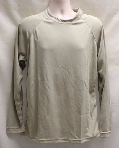 UNITED Mens Long Sleeve Midweight Long John Shirt - Medium - Desert Sand - Used