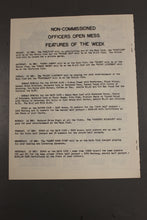 Load image into Gallery viewer, US Army Armor Center Daily Bulletin Official Notices, No 243, December 13, 1968
