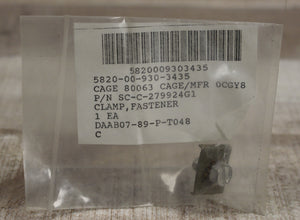 Clamp Strap Fastener - 5820-00-930-3435 - SCC279924G1 - New