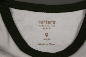 Carter's Baby Bodysuit, Size: 9 month, Mommy's Hunk 2nd In Command, New