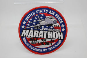 USAF 15th Annual Marathon Patch, Sept 17, 2011
