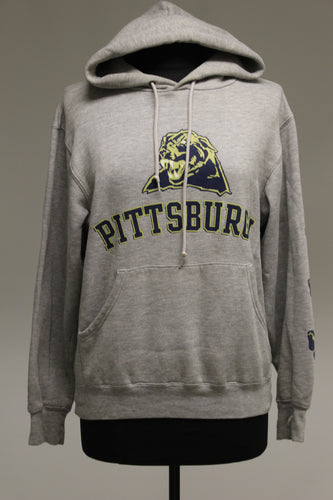 University Pittsburg Hoodie - Size: Small - Gray - Used