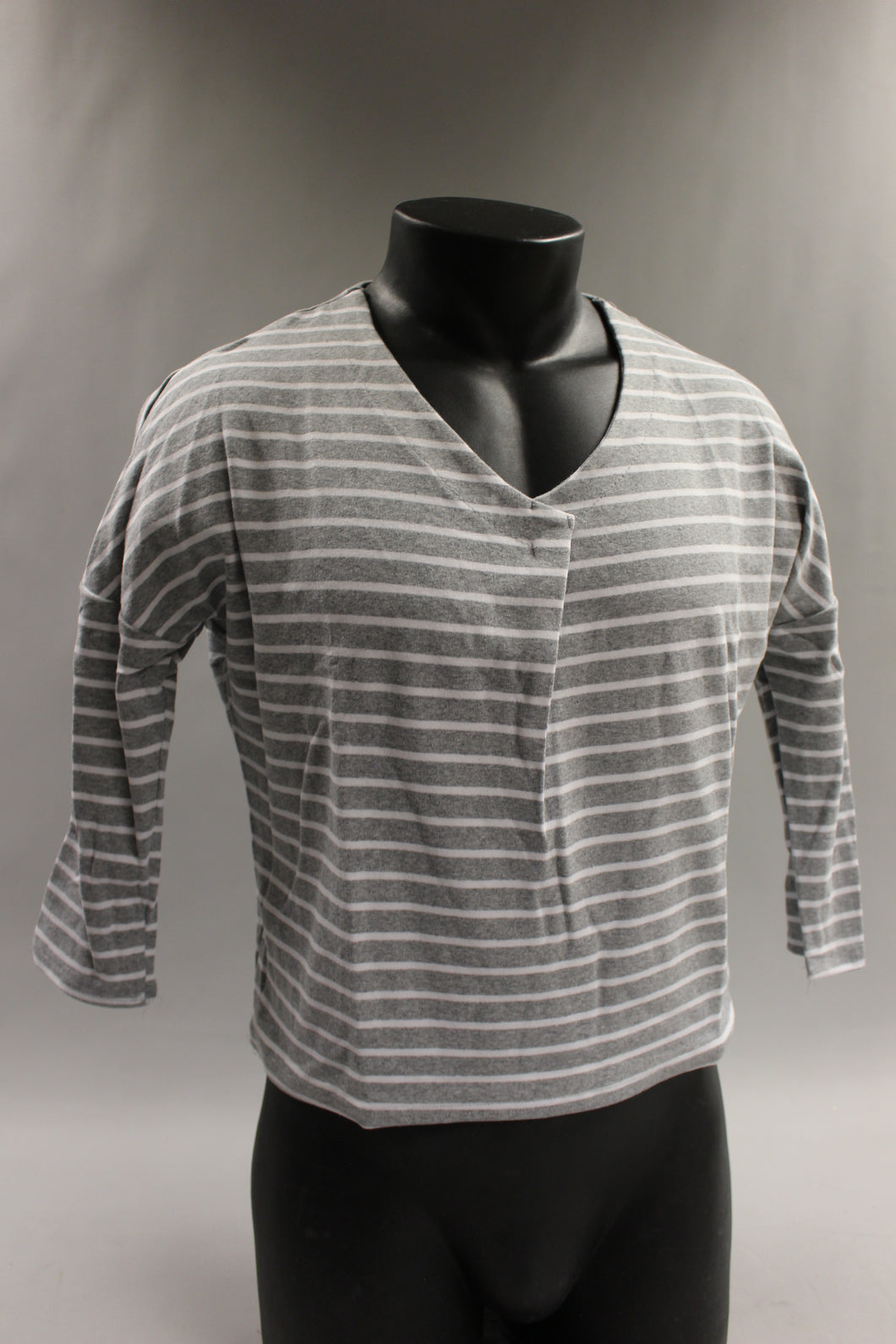 Zeagoo Women's Striped V Neck Long Sleeve - Medium -Striped -New