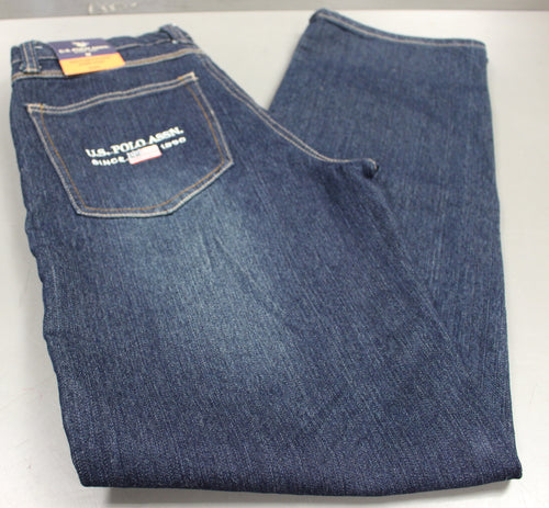 Children's Classic US Polo Assn Five Pocket Flag Jean - Straight Fit - Size: 18 - New