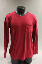 Load image into Gallery viewer, Fotociti Women&#39;s Long Sleeve Shirt With Breast Pocket Size M -Wine -New