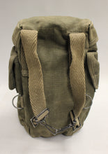 Load image into Gallery viewer, WWII French Army Canvas Gas Mask Bag - Used