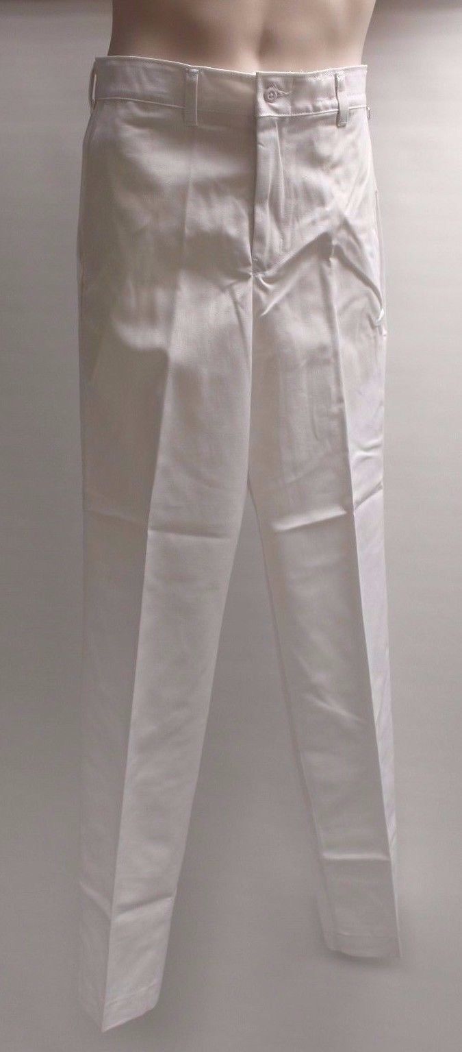US Military Men's White Trousers, 30 x 32, 8405-00-110-8291