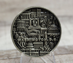 To Honor America's Greatest Generation Heroes Washington DC Challenge Coin