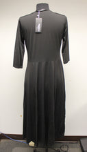 Load image into Gallery viewer, Zeagoo Woman&#39;s Long Sleeve Empire Waist Cocktail Dress - Black - Medium - New