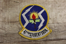 Load image into Gallery viewer, USAF 47th Student Squadron Sew On Patch -Used
