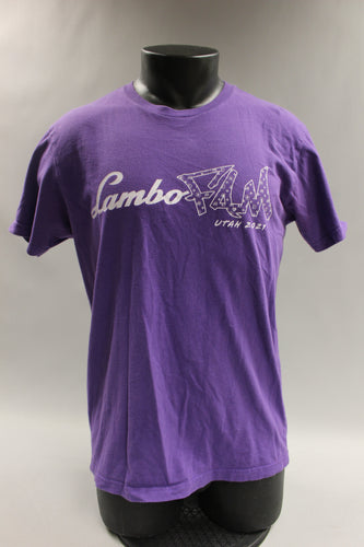 LamboFam Utah 2021 Men's Shirt Size Medium -Purple -Used