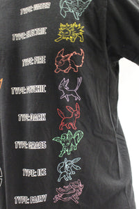 We Love Fine Pokemon Short Sleeve T Shirt Size Large -Used