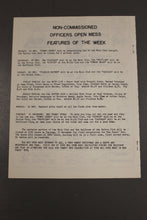 Load image into Gallery viewer, US Army Armor Center Daily Bulletin Official Notices, No 252, December 27, 1968