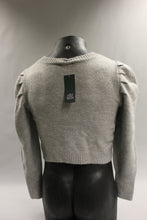 Load image into Gallery viewer, Wild Fable Women&#39;s Short Sweater - Size: Medium - Gray - New