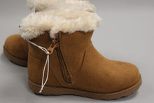 Load image into Gallery viewer, Cat &amp; Jack Toddler Girls Chestnut Oriole Fleece Lined Ankle Fashion Boot Size 11