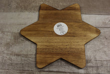Load image into Gallery viewer, Star Of David Wooden Board Plate - New