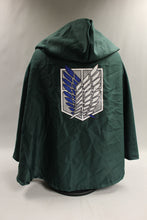 Load image into Gallery viewer, Attack On Titan Unisex Hooded Cape Size Medium -Used