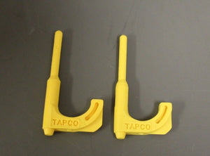 Tapco Rifle Chamber Safety Tool #9002 - Polymer Chamber Flag - YELLOW - 2 pack