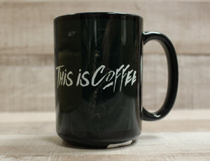 This Is Living This Is Coffee Coffee Cup Mug - New