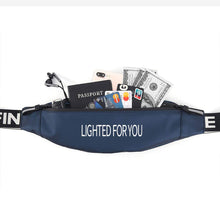 Load image into Gallery viewer, LAFALInK Fanny Pack with Headphone Jack, Zipper, &amp; Adjustable Strap - Waterproof