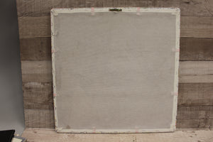 Map Of Paris Wall Hanger Canvas Decor-Used