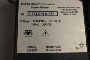 Belmont Buddy Plus Fluid Warmer Power Module - Used