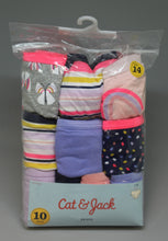 Load image into Gallery viewer, Cat &amp; Jack Briefs 10 Pack Size 14