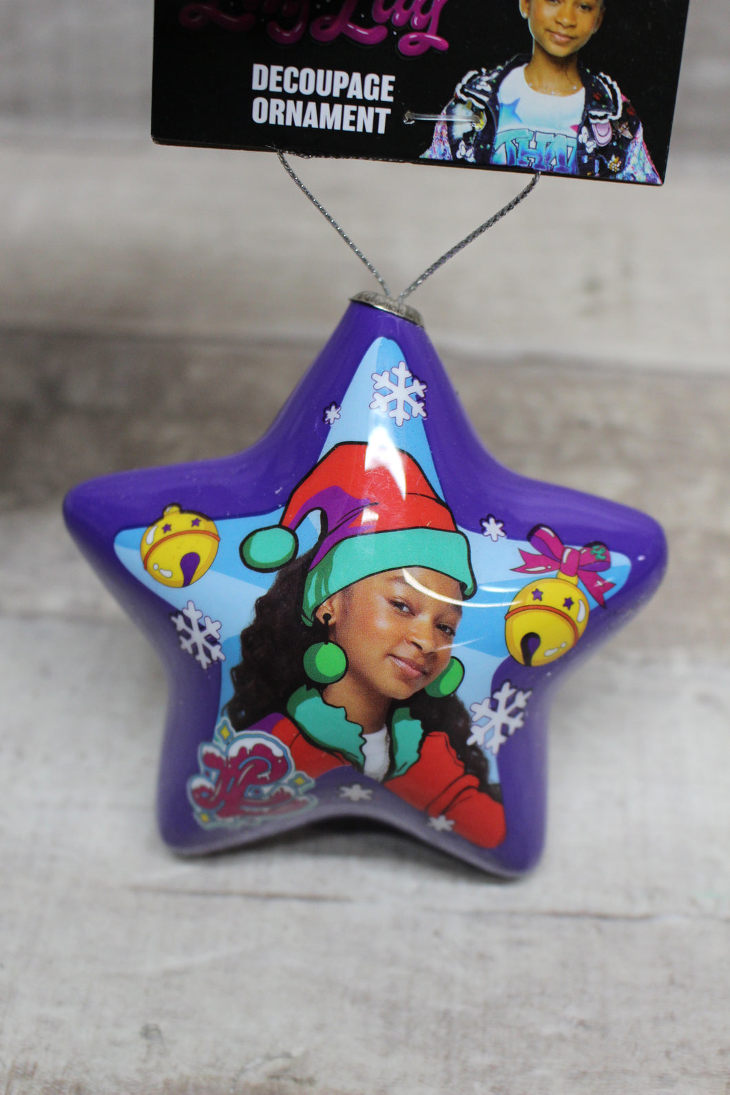 That Girl Lay Lay Decoupage Ornament -New