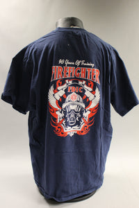 FDIC Fire Training 90 Years Of Training Firefighting Men's T Shirt -2XL