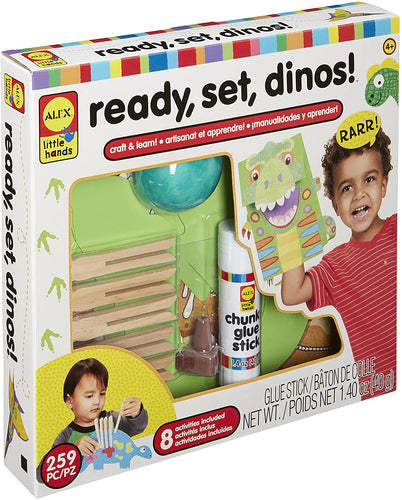 ALEX Toys Little Hands Ready Set Dinos - Craft & Learn - New
