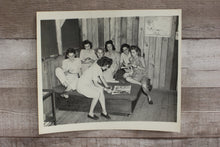 Load image into Gallery viewer, Vintage Authentic and Original Women Looking At Magazine Photo -Used