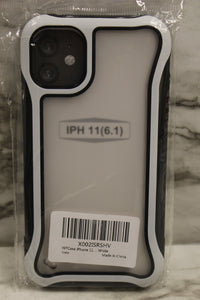 Soft Protective Case With Bump Guard For iPhone 11 -White -New