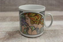 Load image into Gallery viewer, Czechoslovakia Lady Art Coffee Tea Drinking Mug Cup -Used