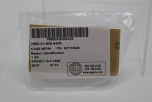 Load image into Gallery viewer, Identification Marker for Industrial Tractor, 7690-01-605-6445, 817/18405, New