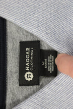 Load image into Gallery viewer, Haggar Clothing C18 Birdseye Polo, Gray, Medium, Used