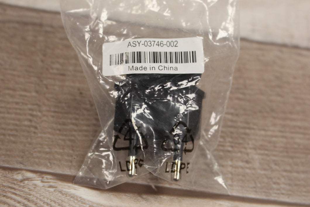 Blackberry ASY-03746-001 Europe Outlet Adapter Clip Plug, New!