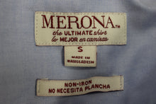 Load image into Gallery viewer, Merona Blue Dress Shirt Size Small
