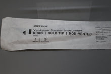 Load image into Gallery viewer, McKesson Yankauer Suction Instrument - Rigid - Bulb Tip - Non-Vented - New
