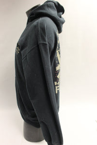 Men's Second Amendment Rights Pull Over Hoodie -Black -Medium -Used