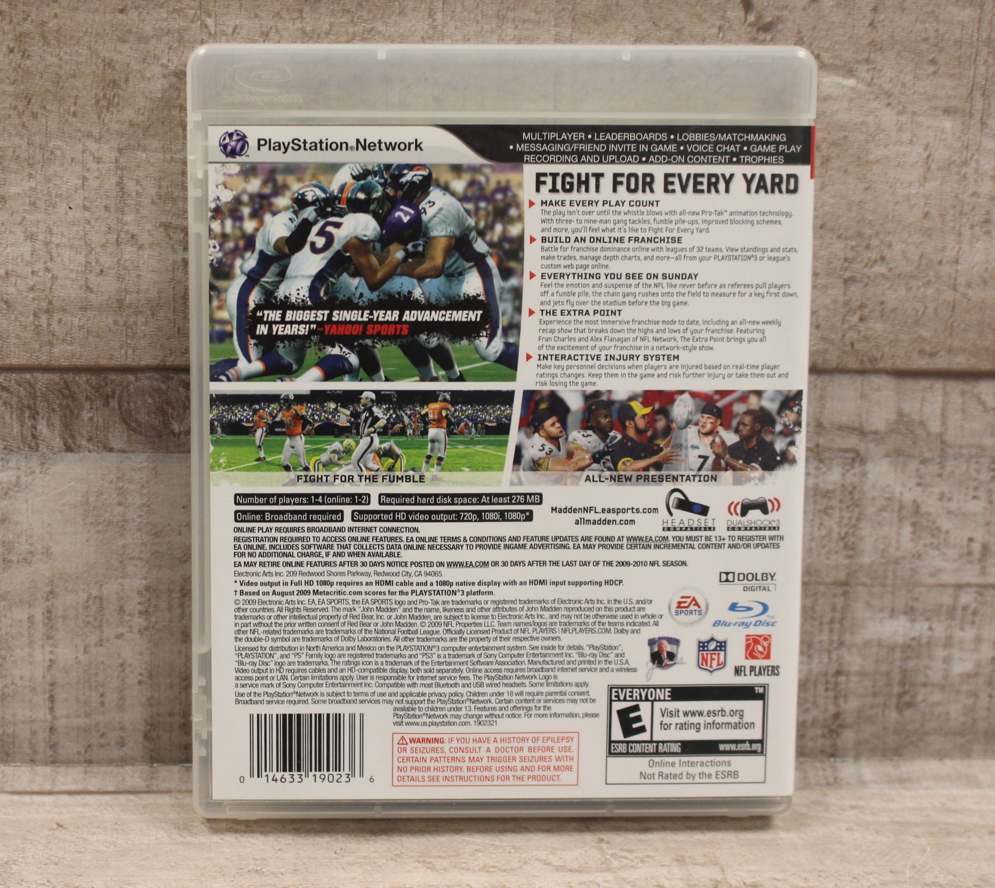 Madden NFL 10 Sony PlayStation 3 Military Steals and Surplus